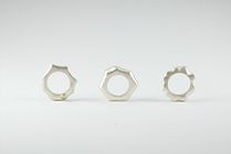 Sterling silver ring series